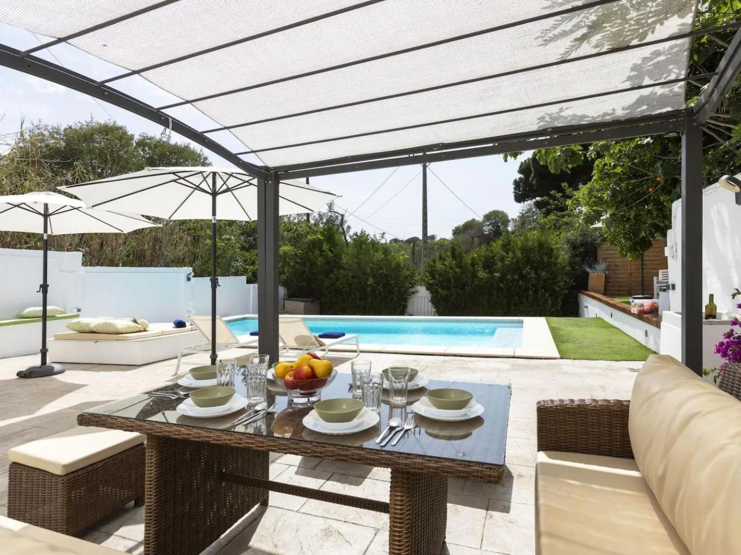 Casa Canyet Con Piscina A Un Paso De Barcelona Y La Playa 바달로나 외부 사진